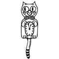 the kitty clock